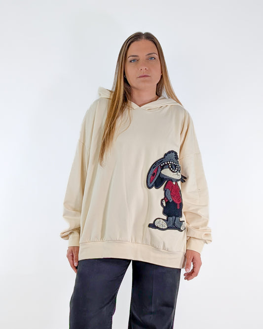 Susy Mix Felpa I256125 Avorio