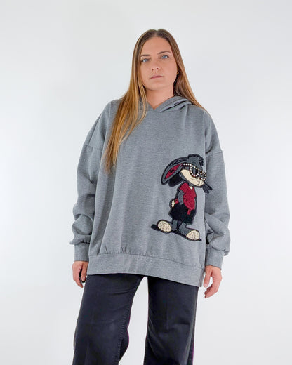 AI25 Susy Mix Felpa I256125 Antracite