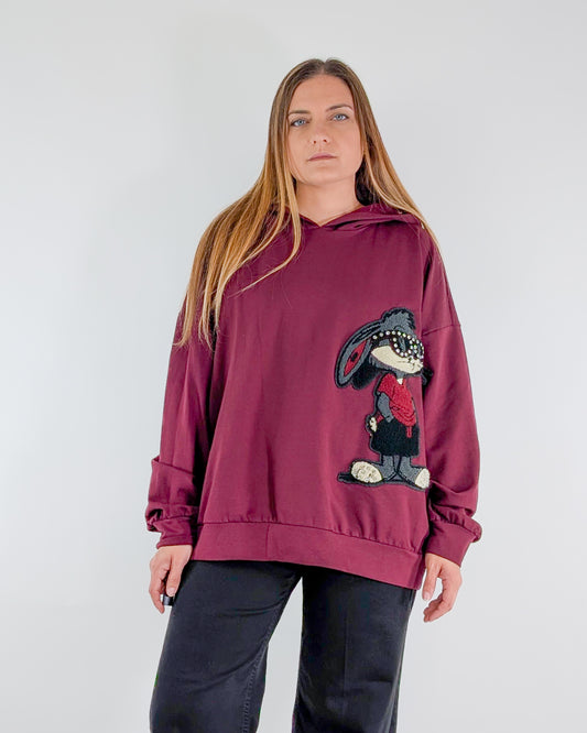 Susy Mix Felpa I256125 Vino