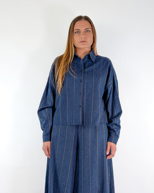 Susy Mix Camicia C1142T879 Blu