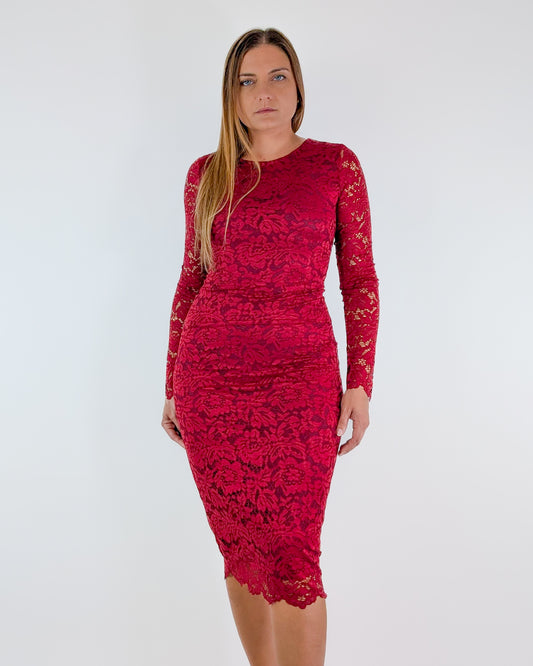 Susy Mix Abito A109271PIZZO Vino