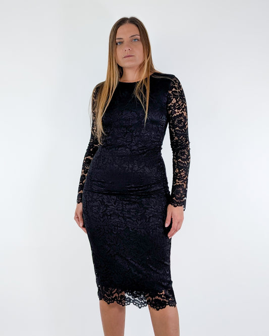 Susy Mix Abito A109271PIZZO Nero