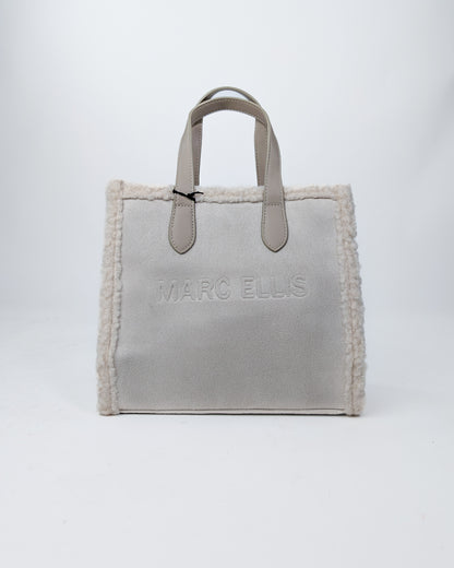 AI25 Marc Ellis Borsa BUBY SUEDE M Taupe