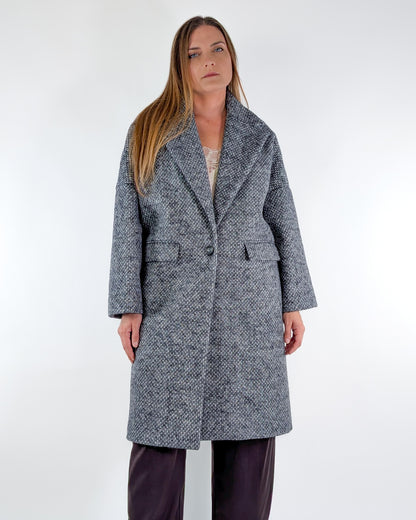 AI25 Susy Mix Cappotto M09434 Nero