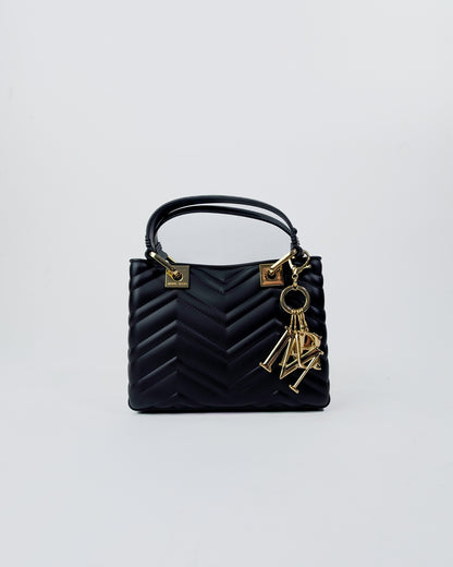 AI25 Marc Ellis Borsa FLAT KRISSY S WAVE_25 Black/Light Gold