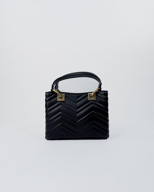 AI25 Marc Ellis Borsa FLAT KRISSY S WAVE_25 Black/Light Gold
