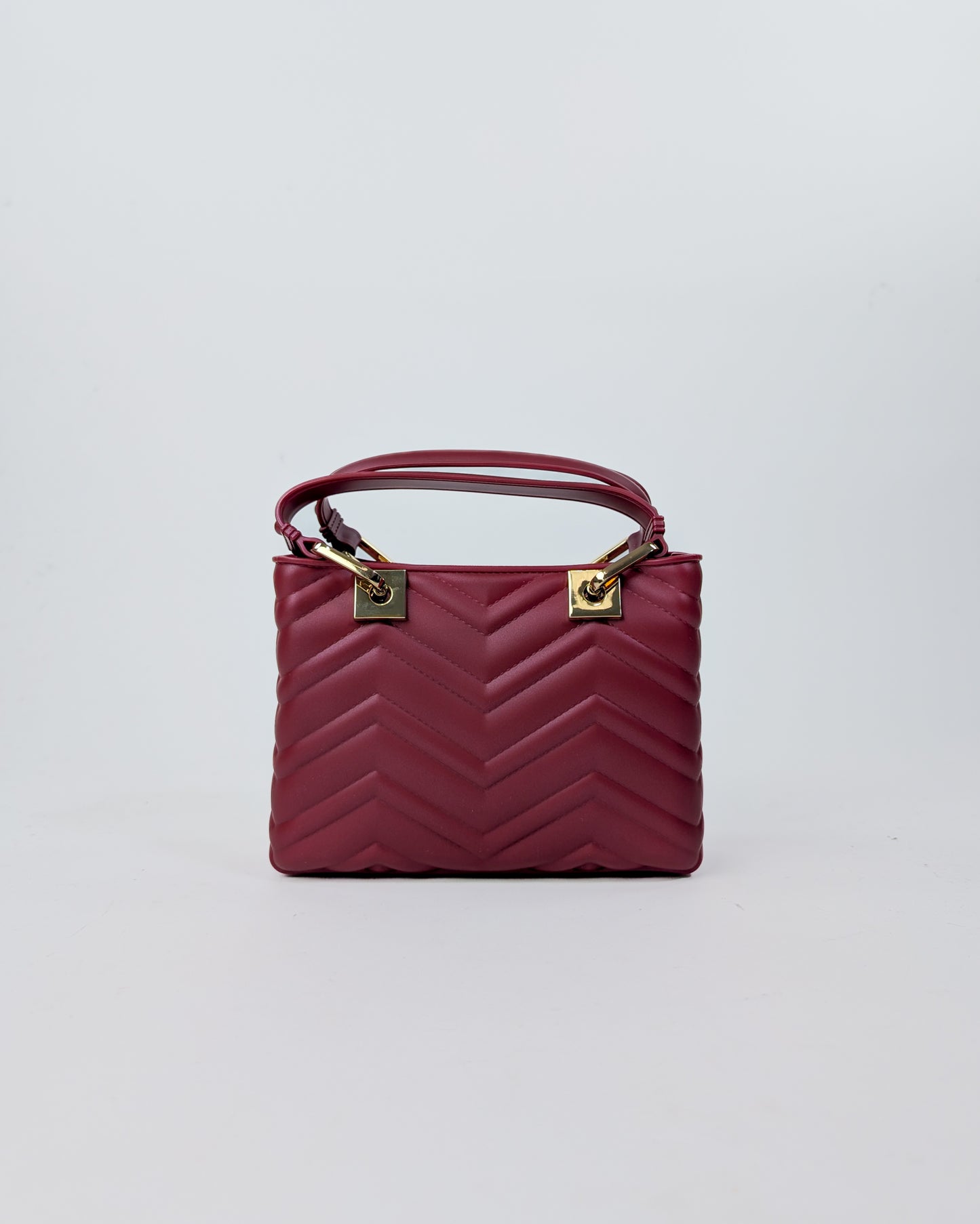 AI25 Marc Ellis Borsa FLAT KRISSY S WAVE_25 Red Dahlia/Light Gold