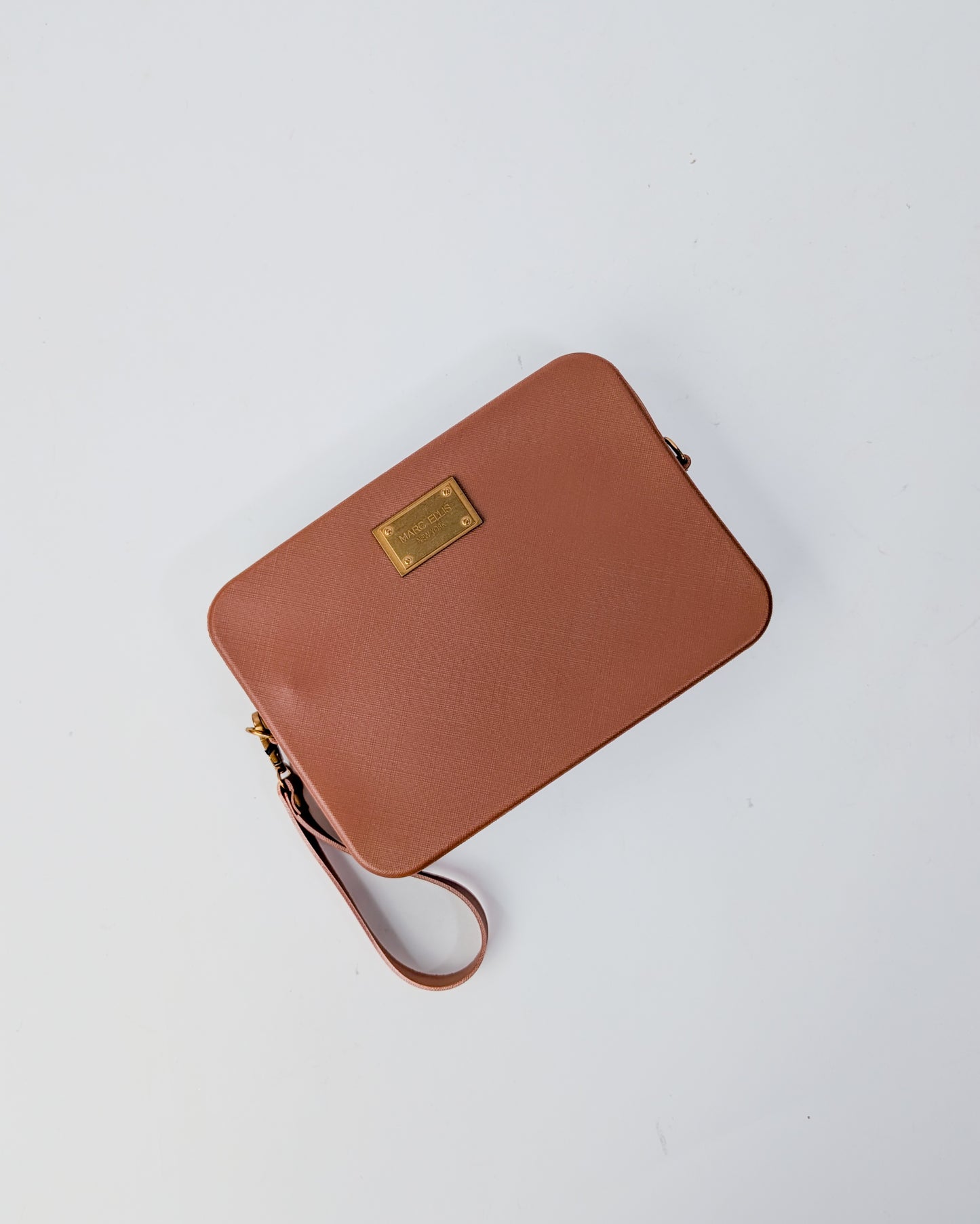 AI25 Marc Ellis Borsa FLAT FLOWE _25 DARK CUOIO / RAME