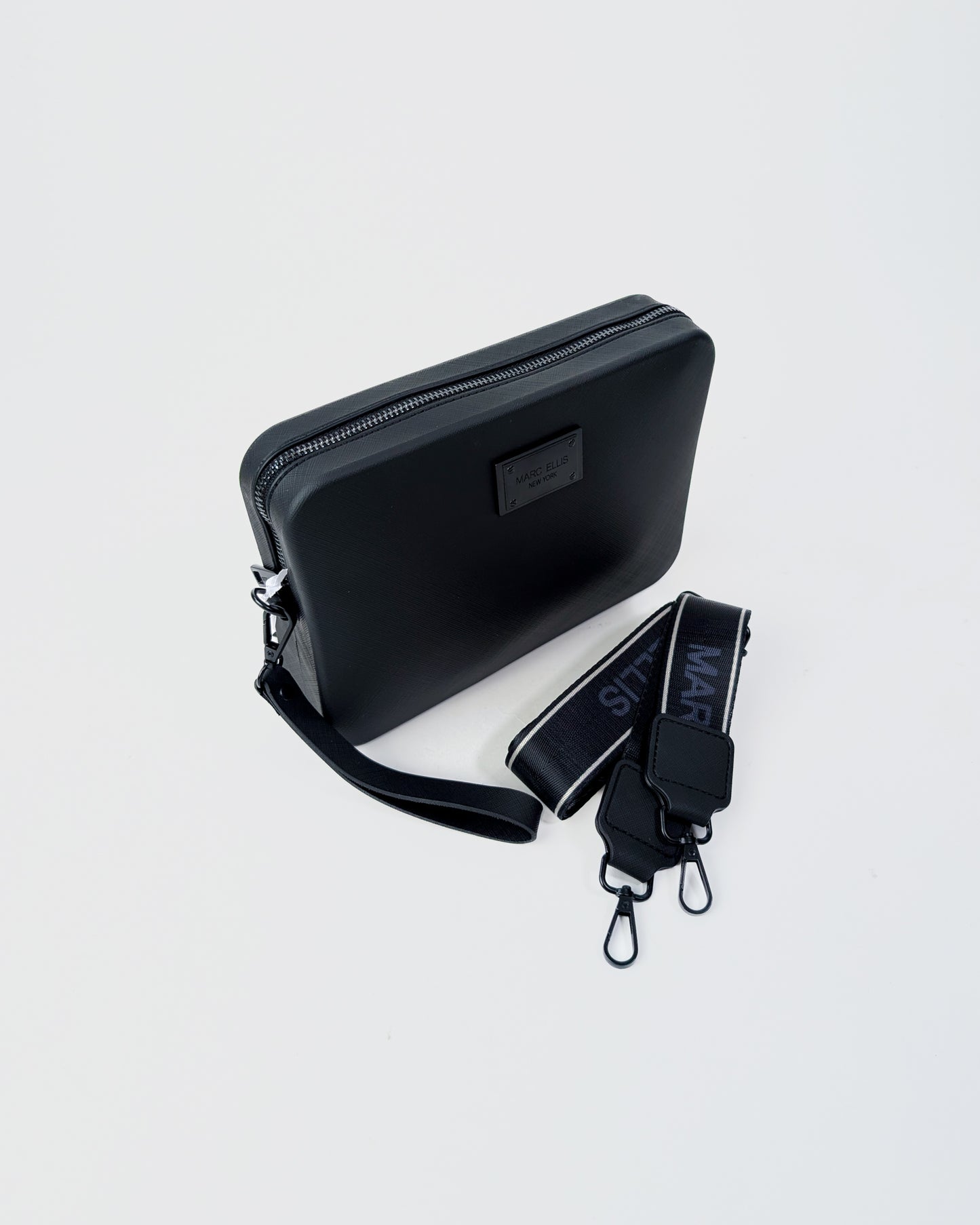 AI25 Marc Ellis Borsa FLAT FLOWE _25 BLACK / BLACK