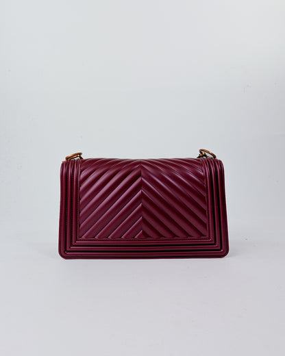 AI25 Marc Ellis Borsa FLAT M _25 RED DAHLIA / RAME