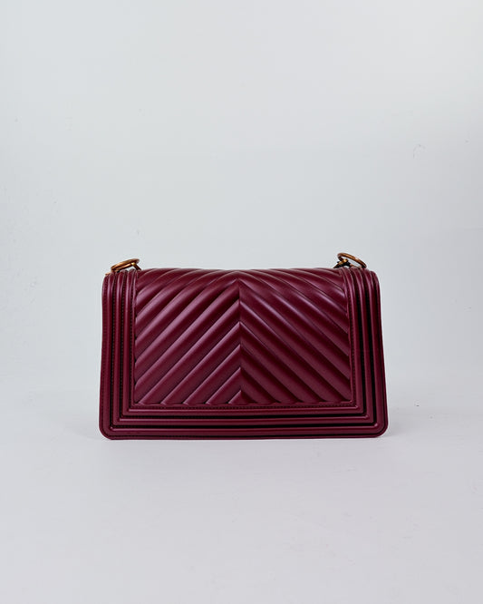 AI25 Marc Ellis Borsa FLAT M _25 RED DAHLIA / RAME