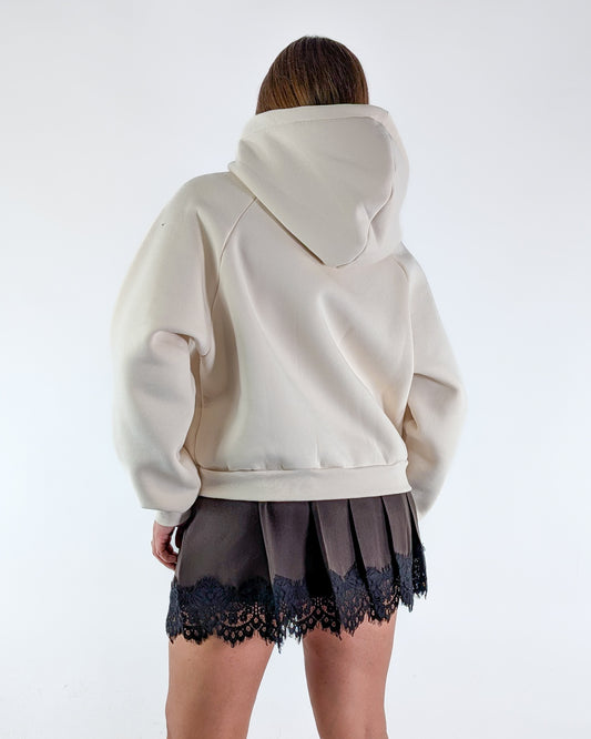 AI25 Susy Mix Felpa SH002863 Crema