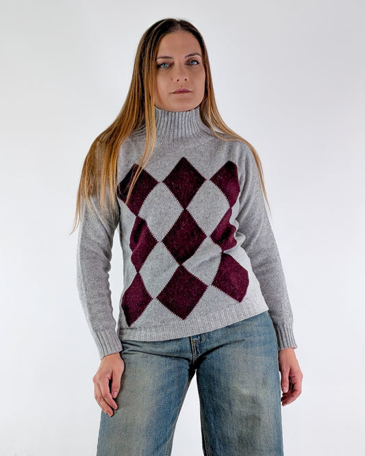 AI25 Susy Mix Maglia LWY9284 Grigio