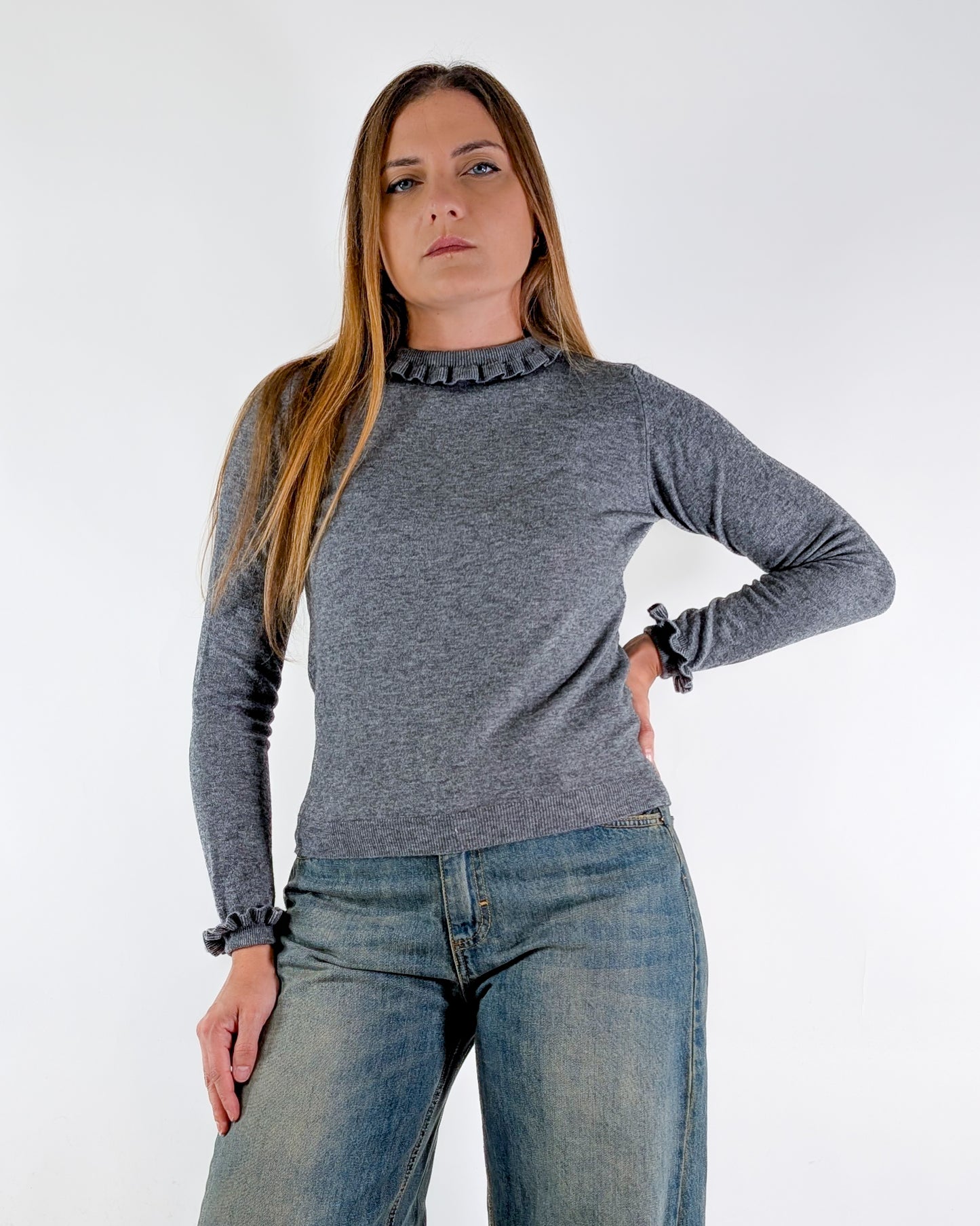 AI25 Have One Maglia MNC-P059 Grigio