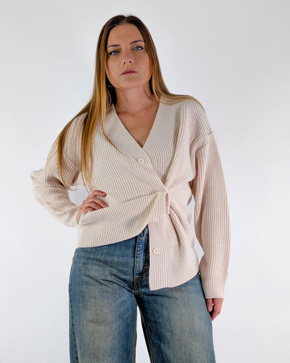 AI25 Have One Cardigan MFP-P155 Pasta