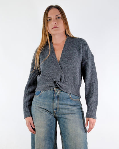 AI25 Have One Cardigan MFP-P157 Antracite