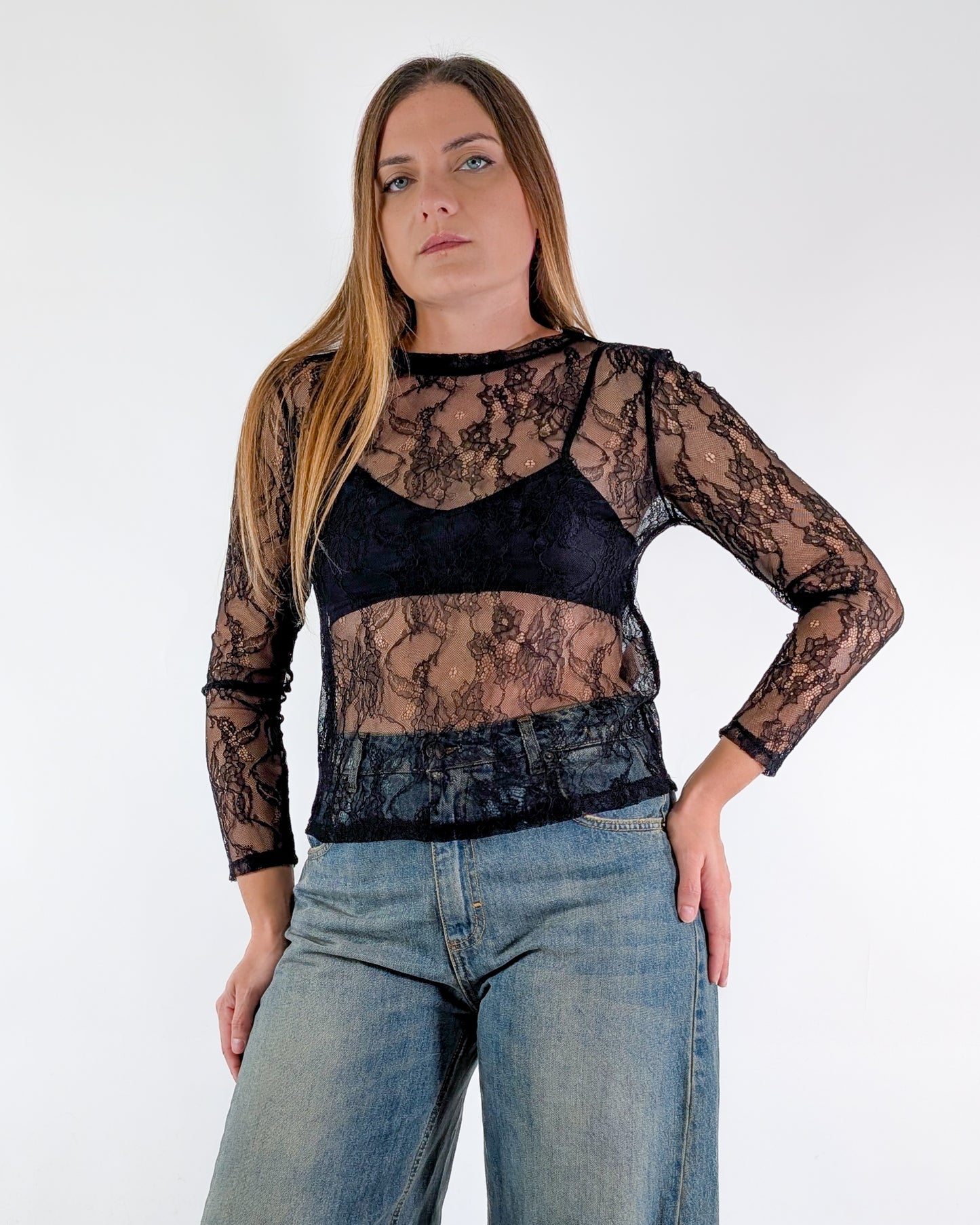 AI25 Le Streghe Maglia A25ES402 Nero