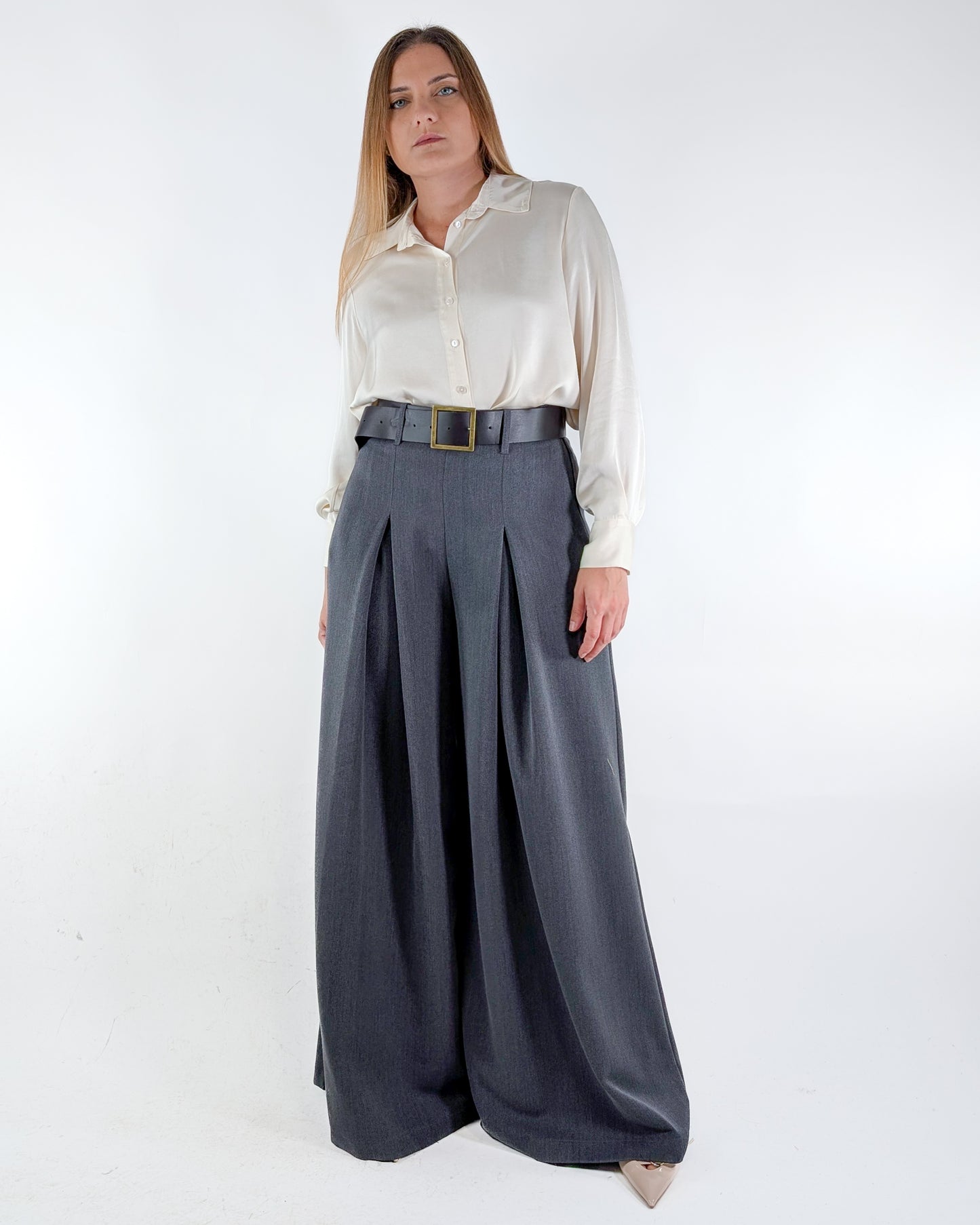 AI25 Susy Mix Pantalone M09047 Grigio