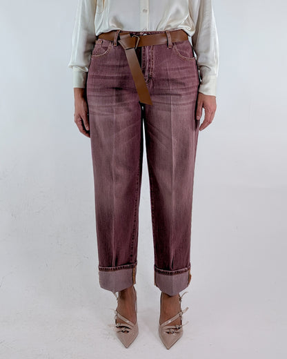 AI25 Have One Pantalone PLS-P019 Bordeaux