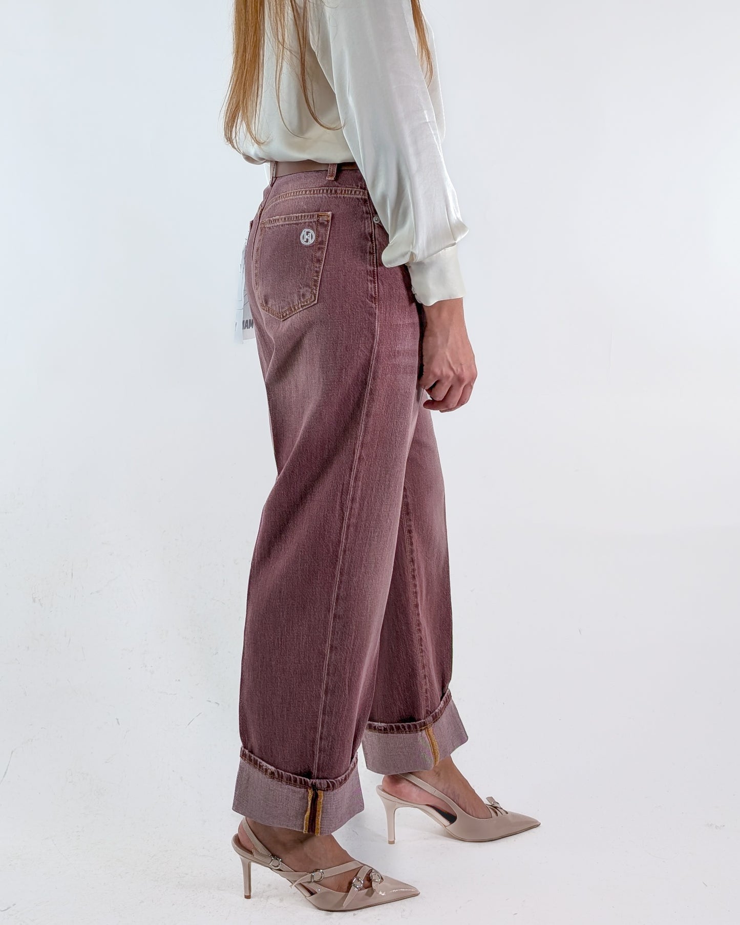 AI25 Have One Pantalone PLS-P019 Bordeaux