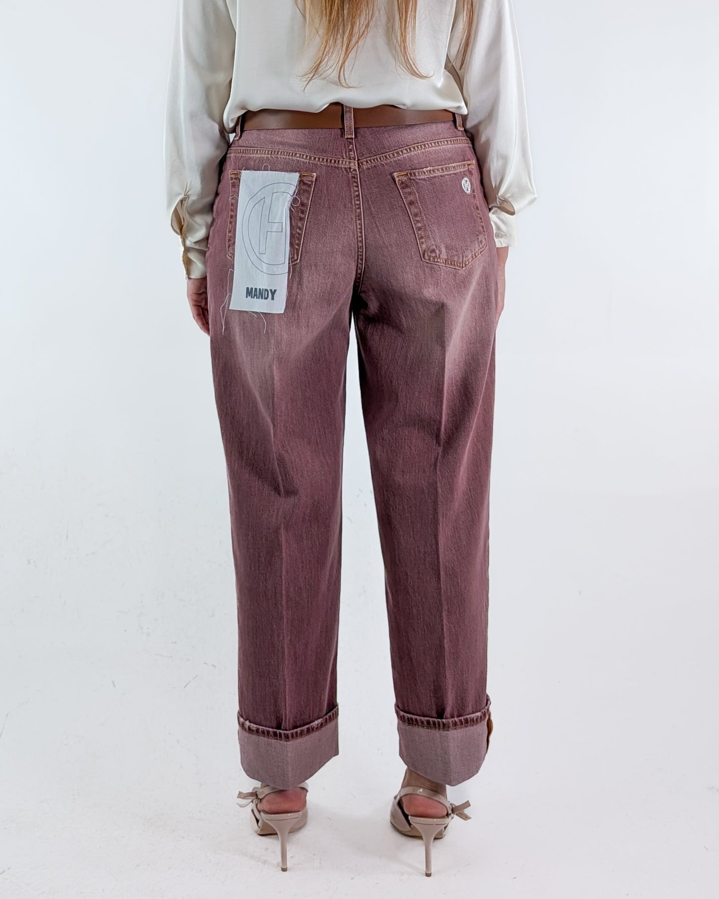 AI25 Have One Pantalone PLS-P019 Bordeaux