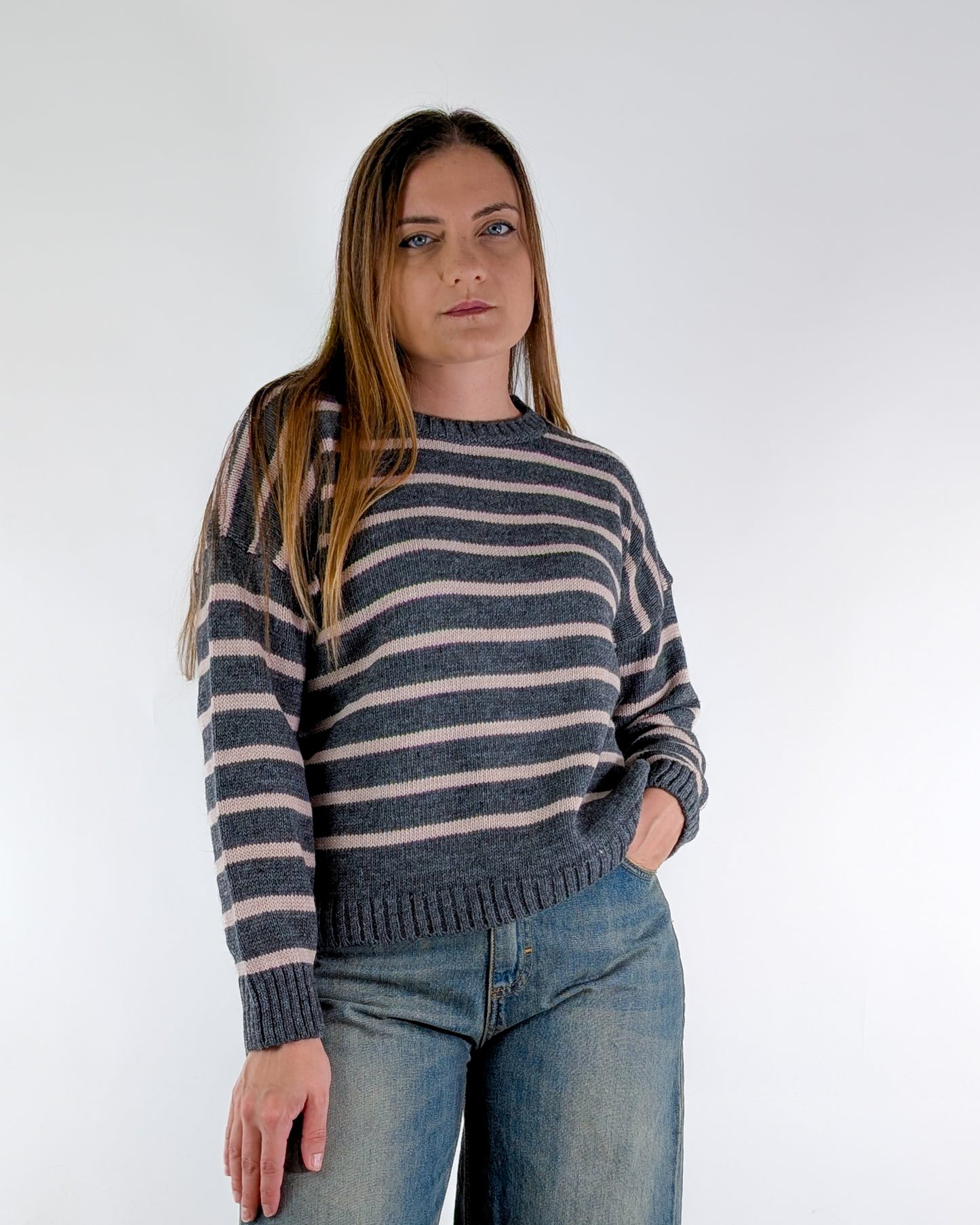 AI25 Susy Mix Maglia 390705 Grigio