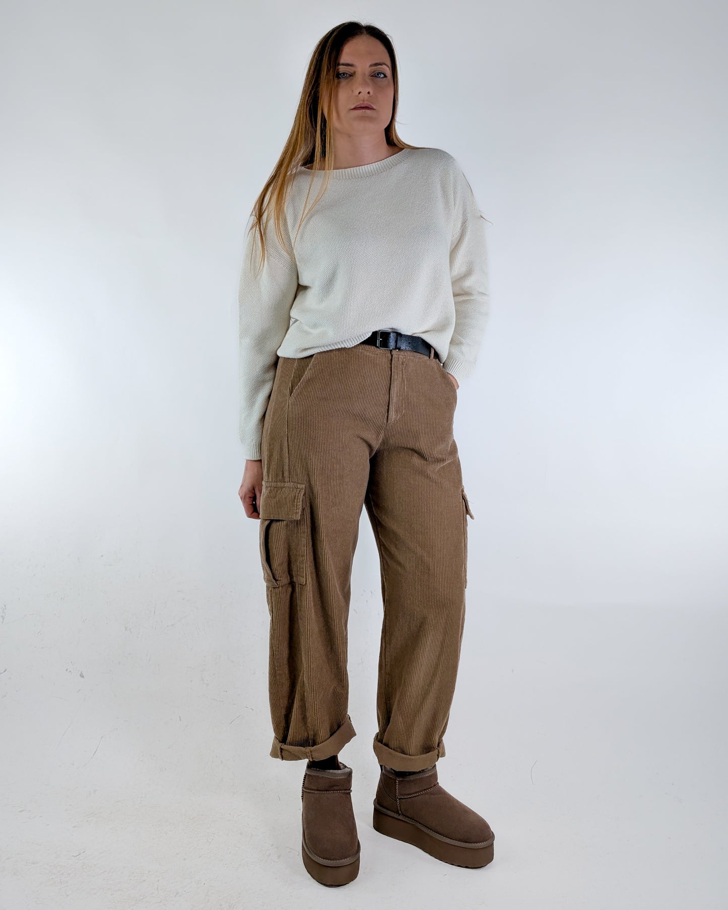 AI25 Susy Mix Pantalone 59423P Cammello