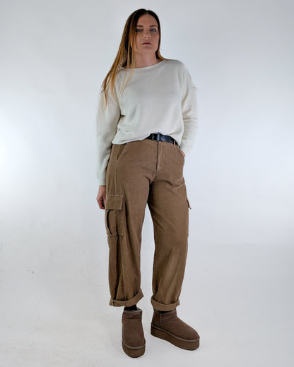 AI25 Susy Mix Pantalone 59423P Cammello