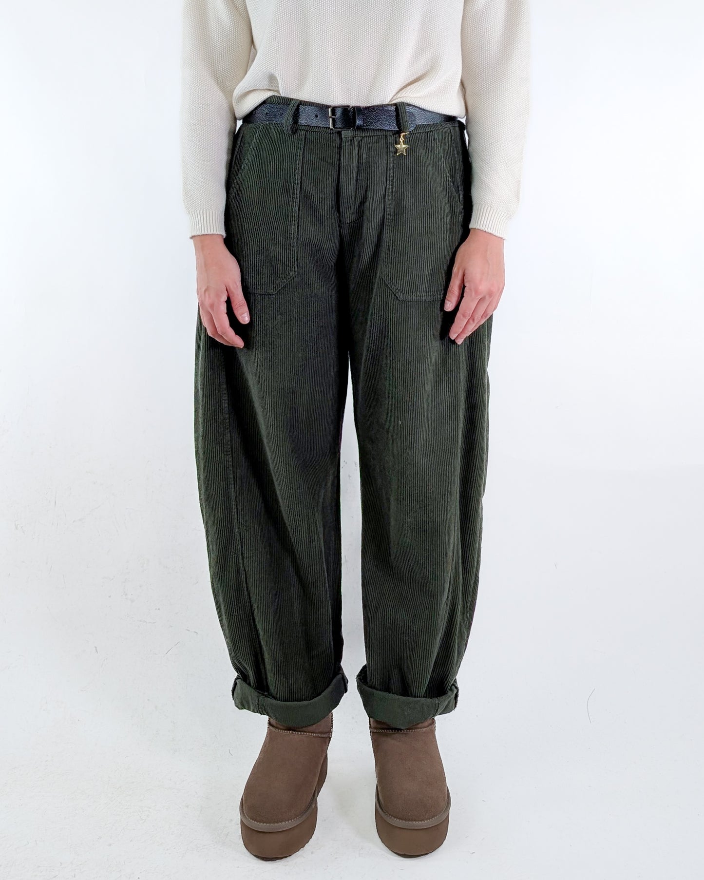 AI25 Susy Mix Pantalone 59054P Militare