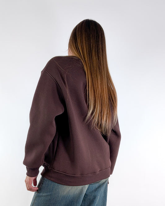 AI25 Susy Mix Felpa SH002989 Moro