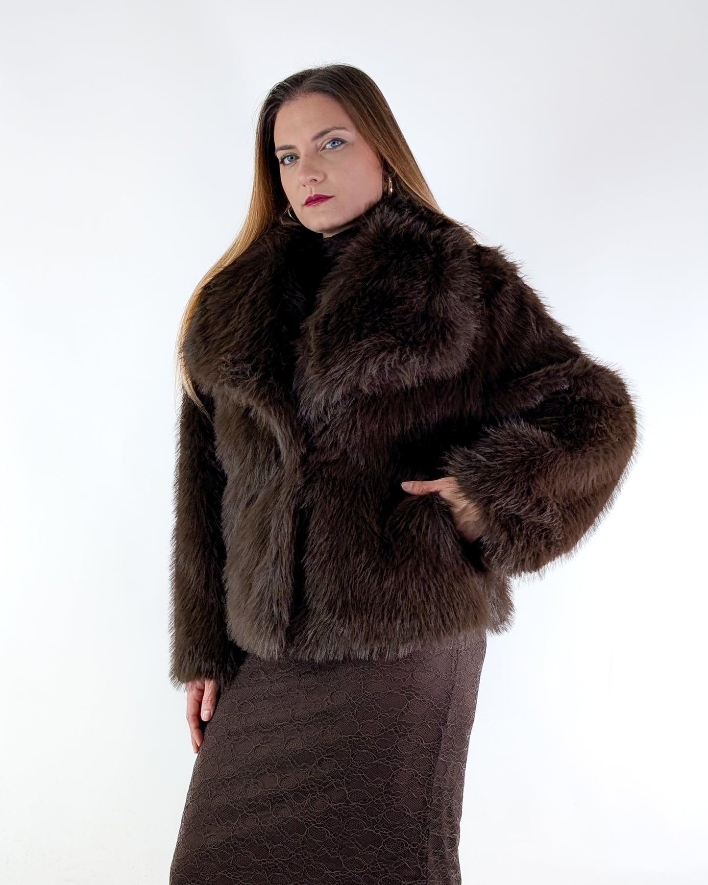 AI25 Susy Mix Ecopelliccia 5627 Moro