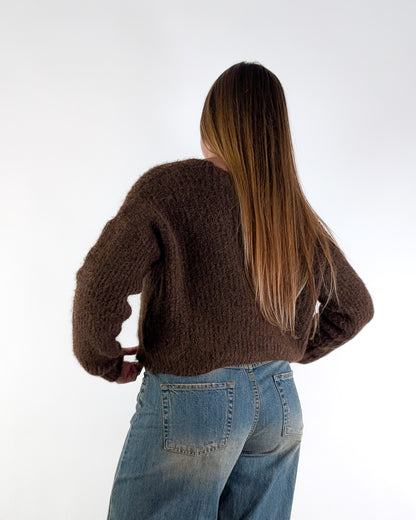 AI25 Susy Mix Cardigan 25834 Moro