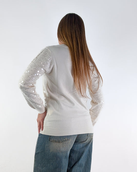 AI25 Susy Mix Cardigan CC66980 Crema