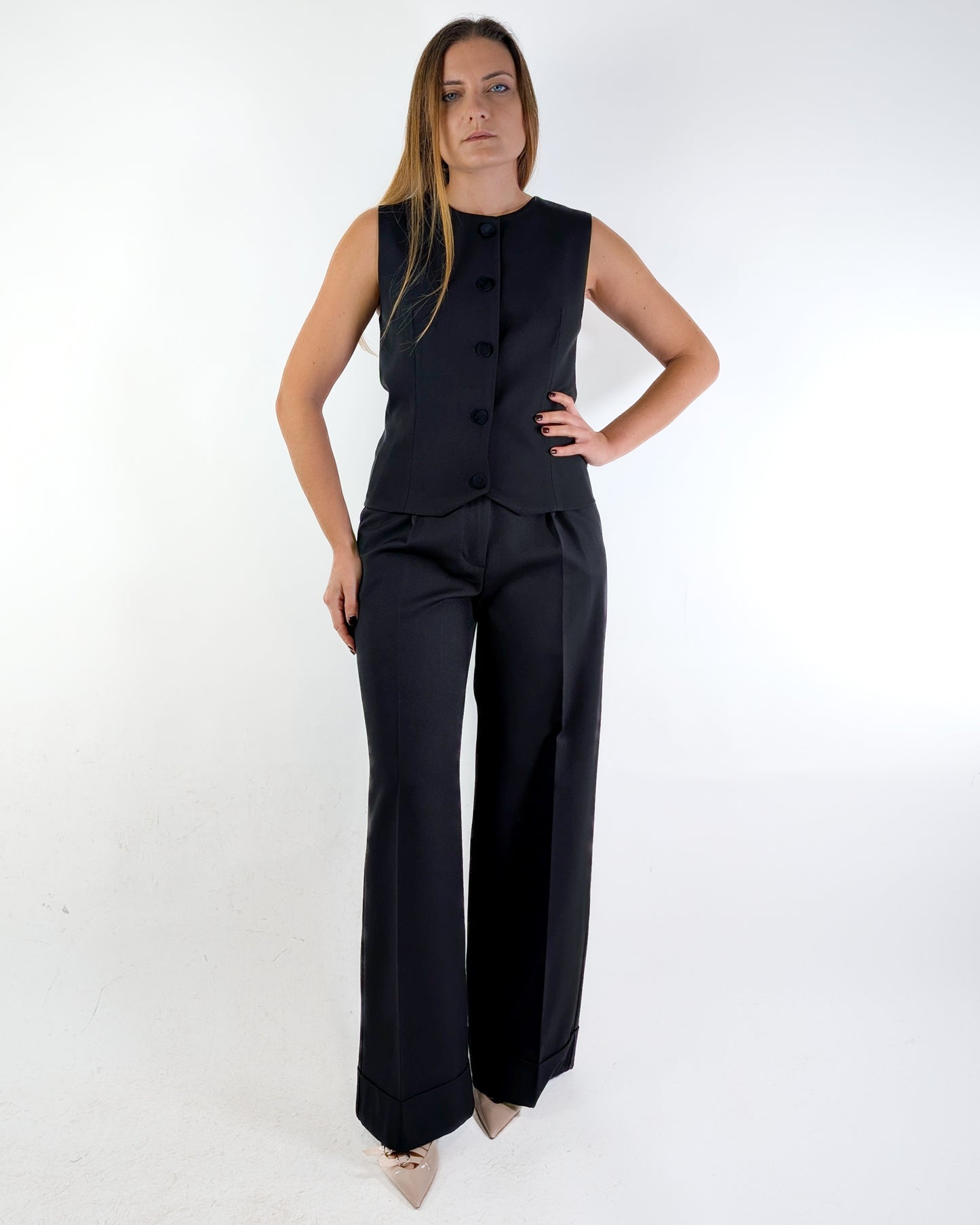 AI25 Vicolo Gilet TF0418 Nero