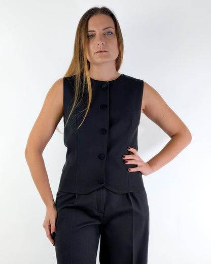AI25 Vicolo Gilet TF0418 Nero