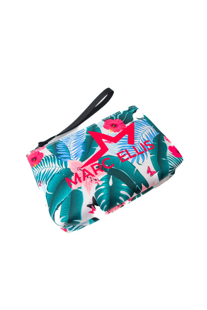 PE26 Marc Ellis Pochette BUBY P. TROPICAL Fuxia/Green
