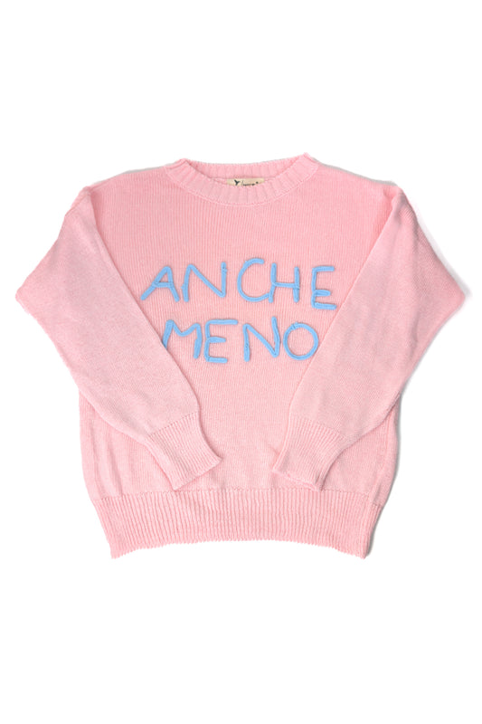 PE26 Luxury Maglia Anche Meno 0542 Rosa