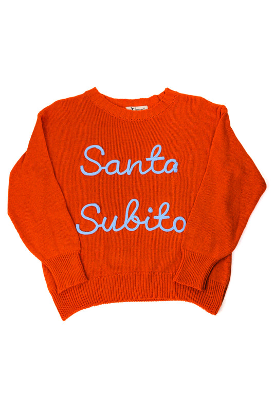 PE26 Luxury Maglia Santa Subito A0540 Arancione