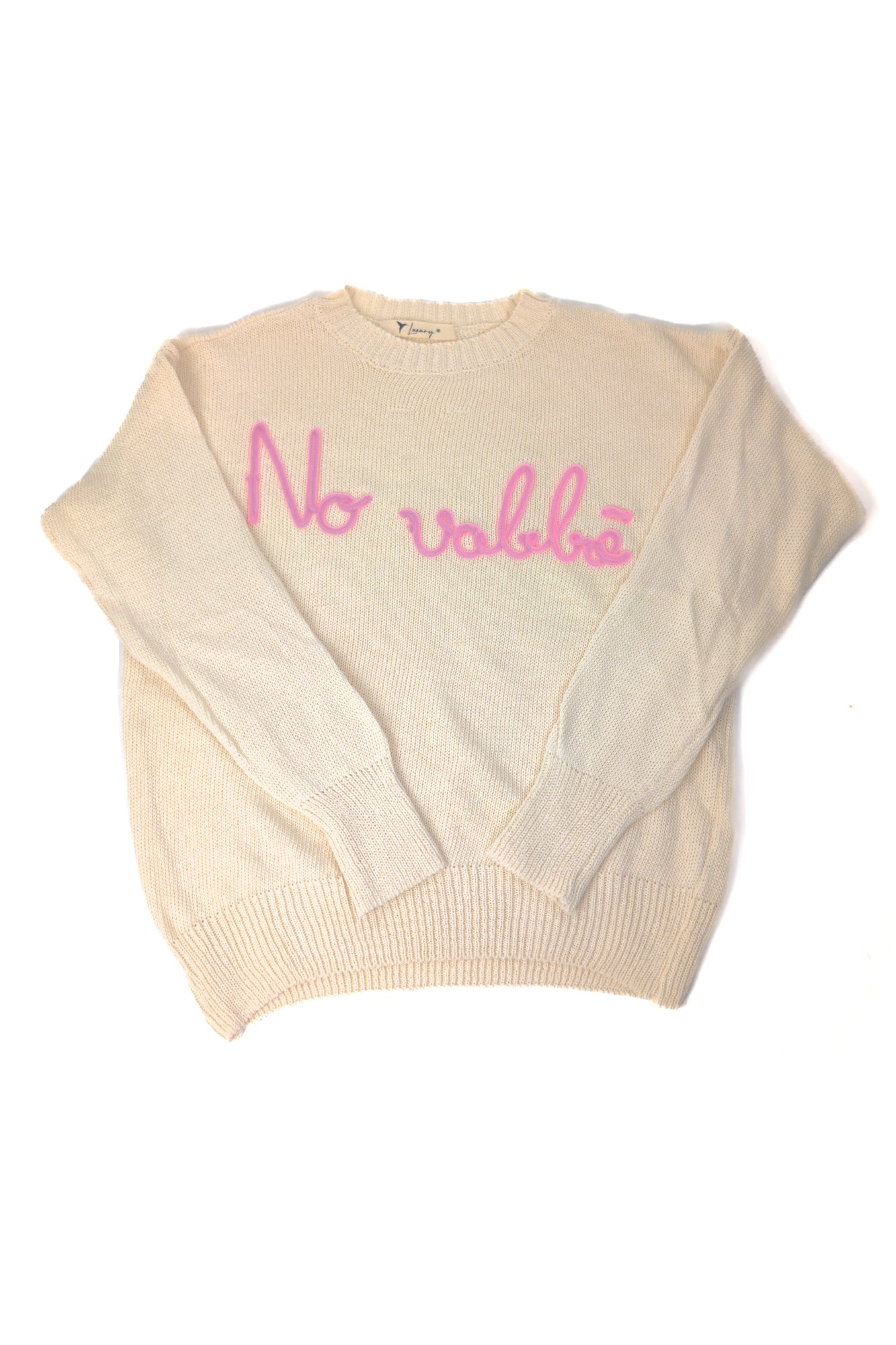 PE26 Luxury Maglia No Vabbè A0242 Panna