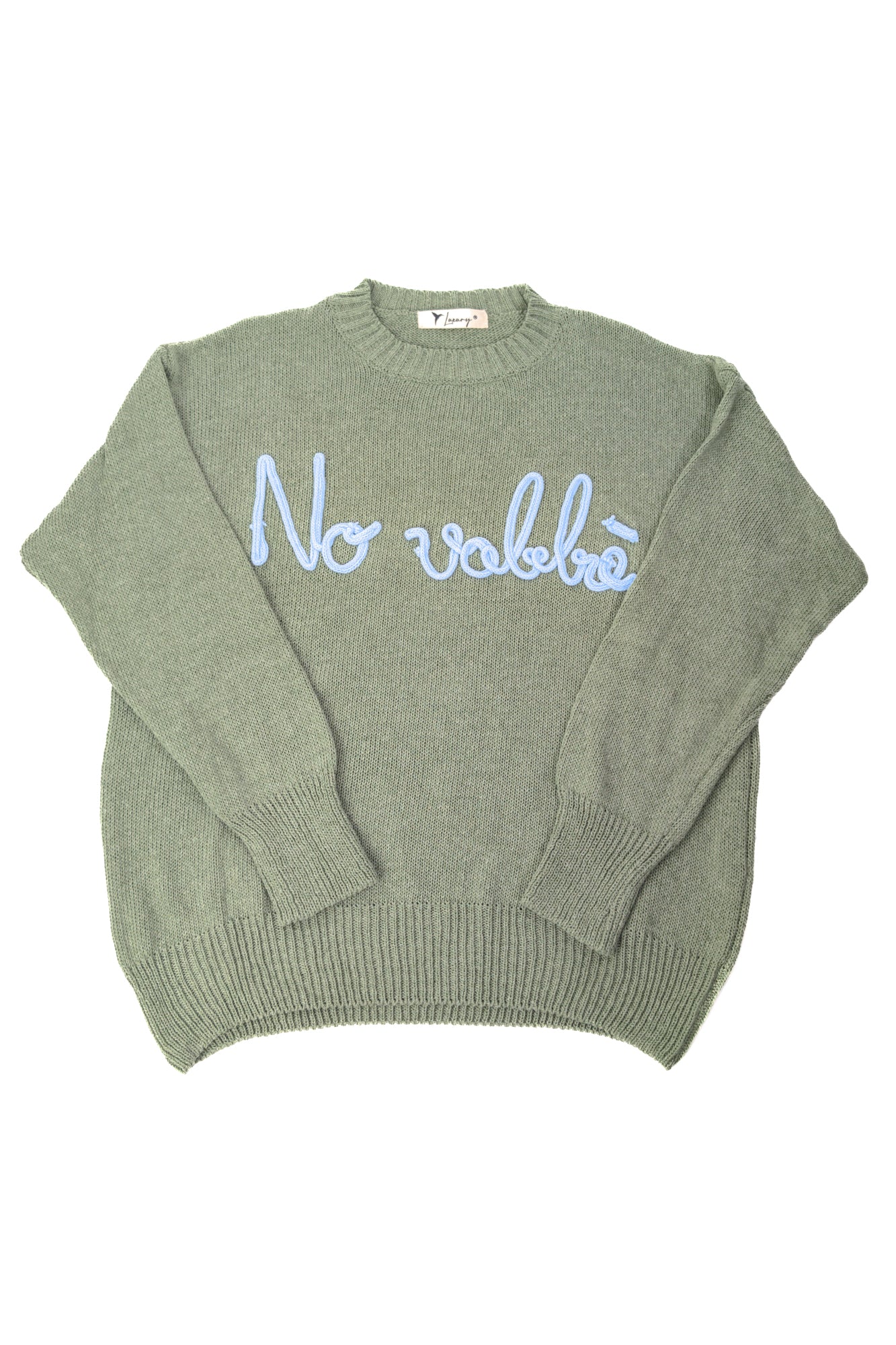 PE26 Luxury Maglia No Vabbè A0242 Salvia