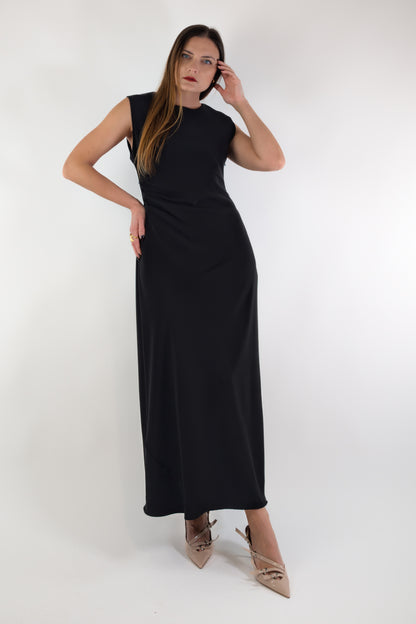 PE26 Susy Mix Abito A5485 Nero