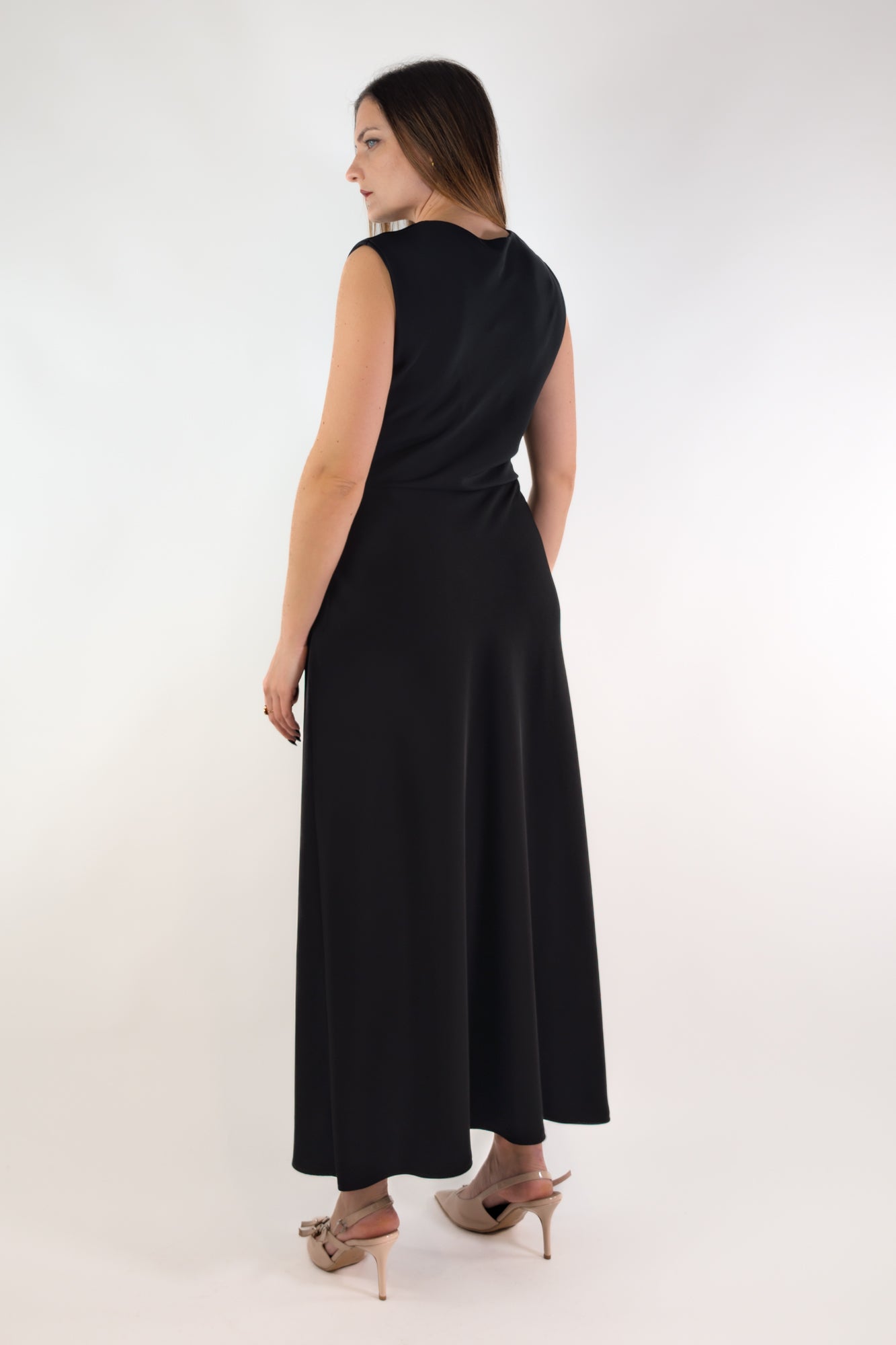 PE26 Susy Mix Abito A5485 Nero