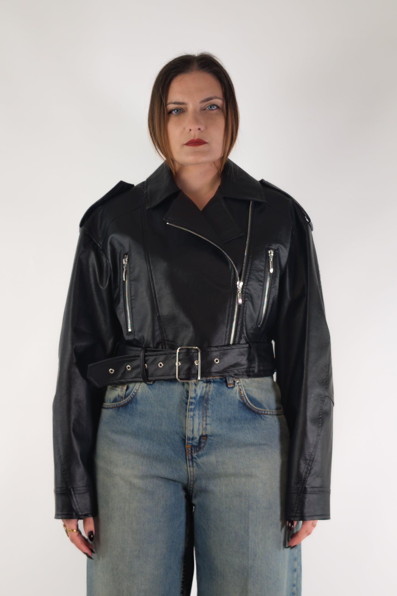 PE26 Susy Mix Giubbotto PP341T102 Nero