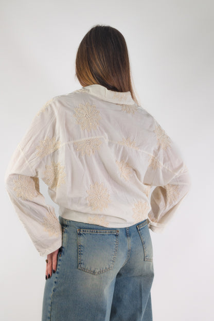 PE26 Susy Mix Camicia S26M239RI Burro