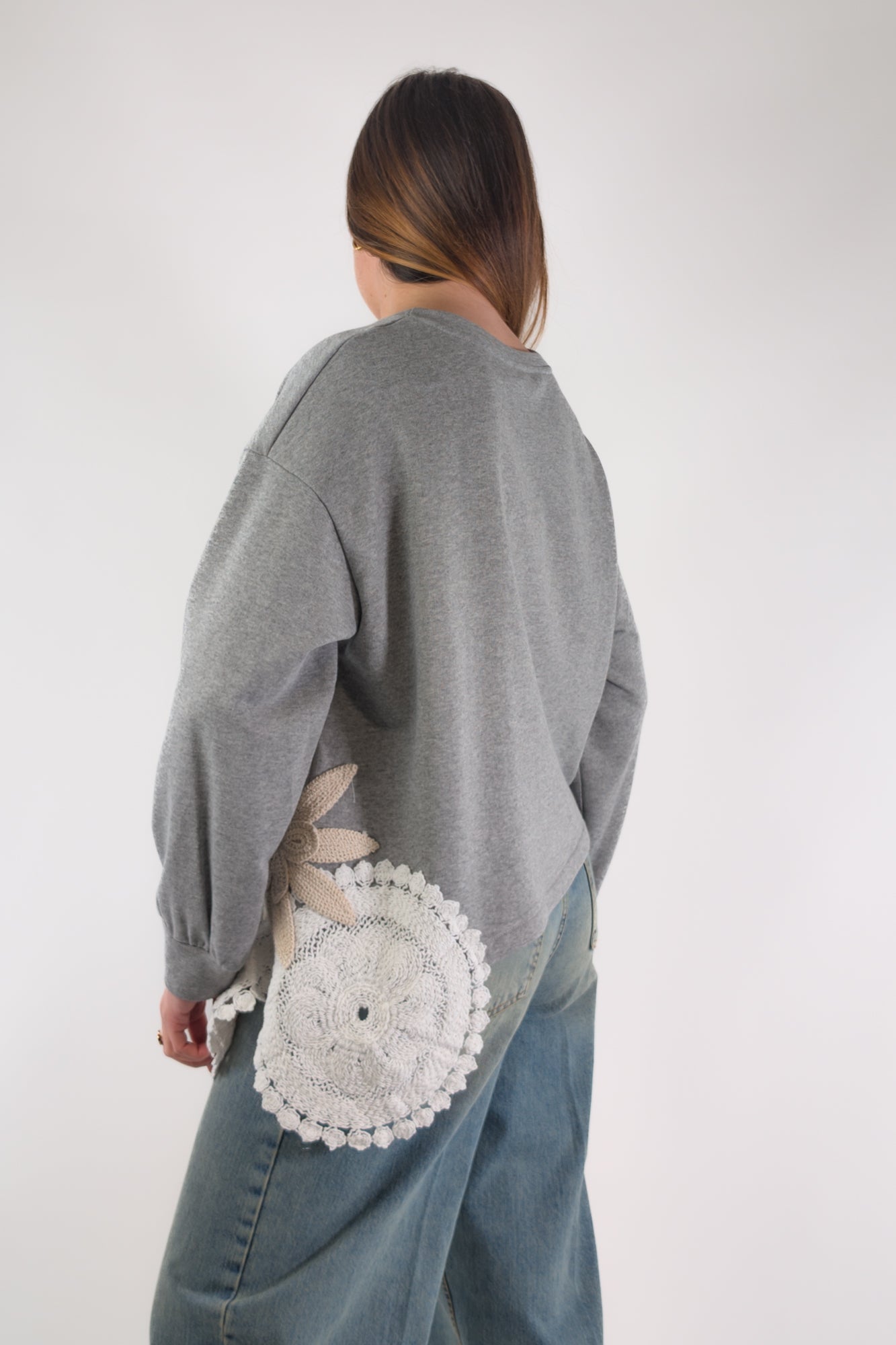 PE26 Tensione In Felpa TI3419PE26 Grigio