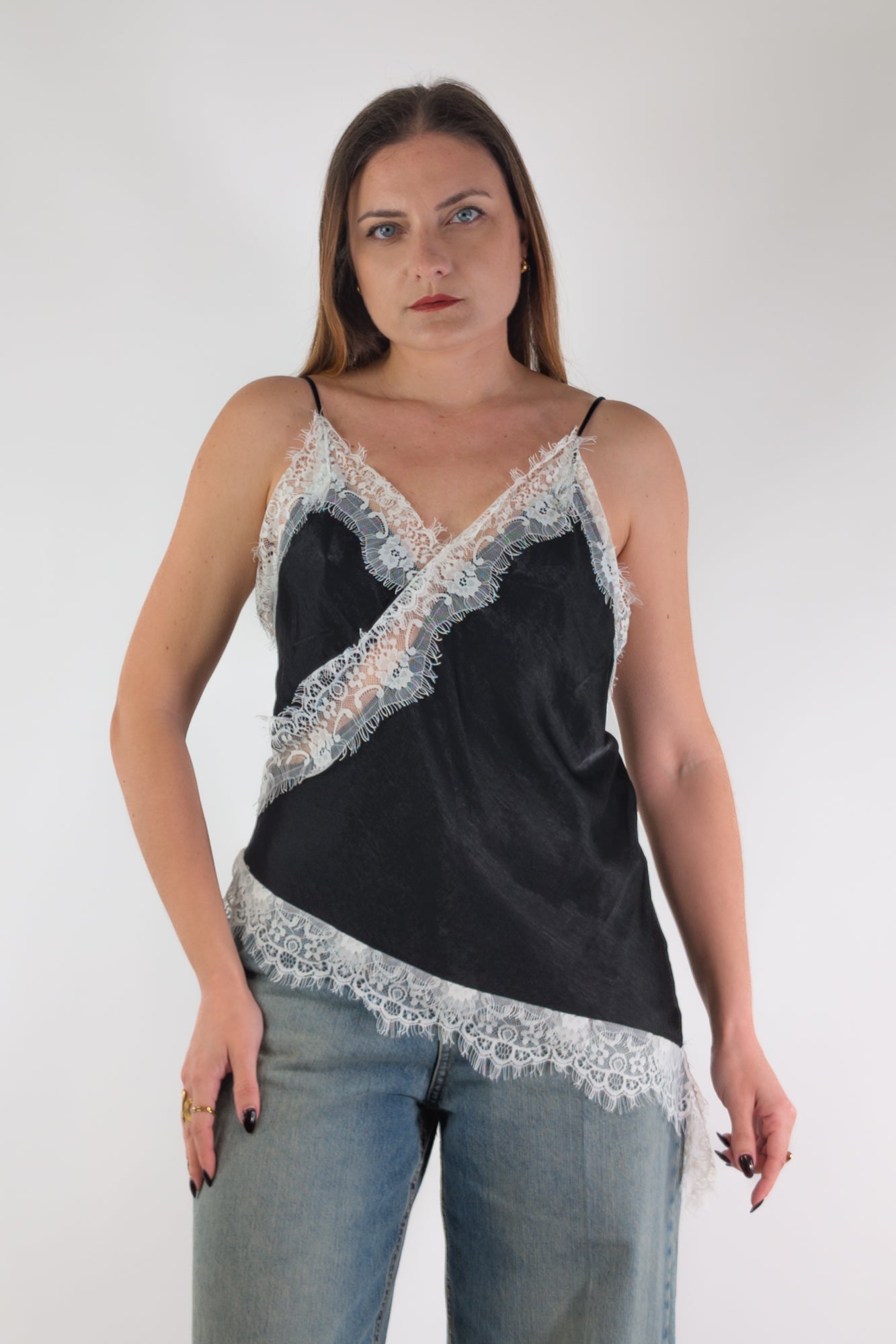 PE26 Susy Mix Top C81635WY Nero