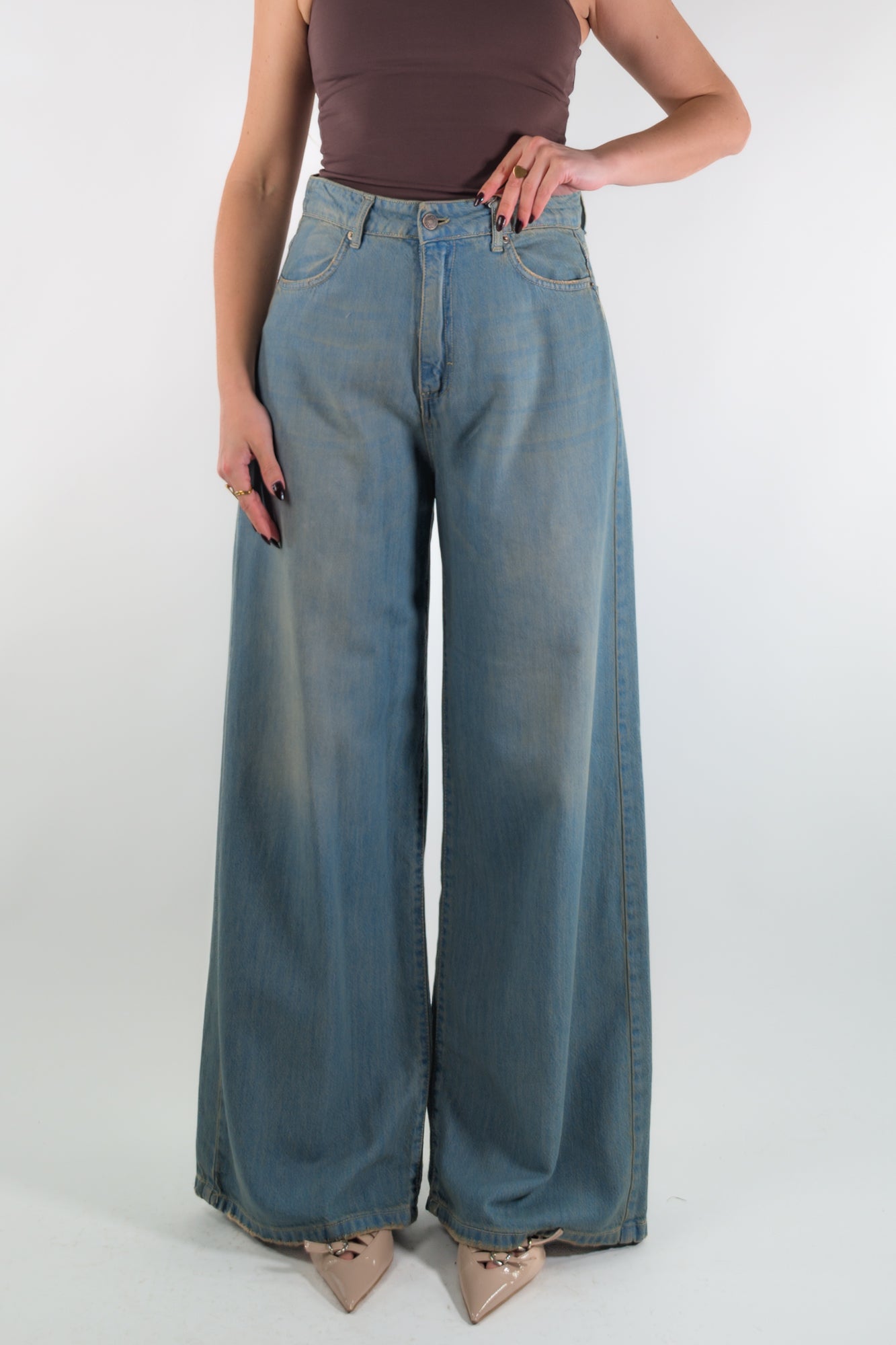 PE26 Tensione In Pantalone GIUSI-AMX Denim