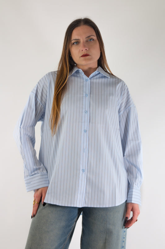 PE26 Susy Mix Camicia 26133P5 Celeste