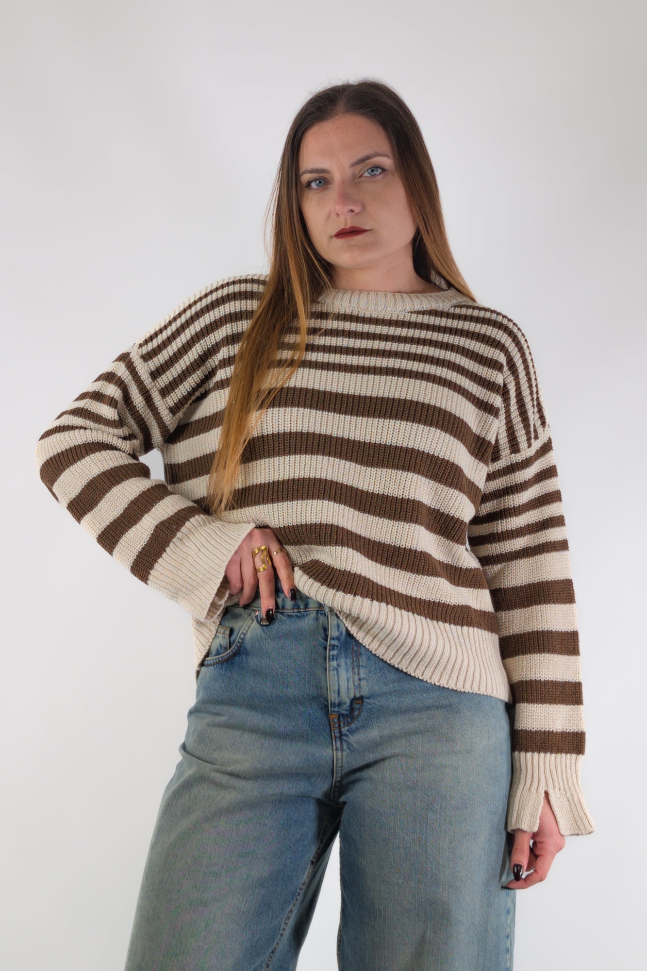PE26 Susy Mix Maglia PE2609 Camoscio