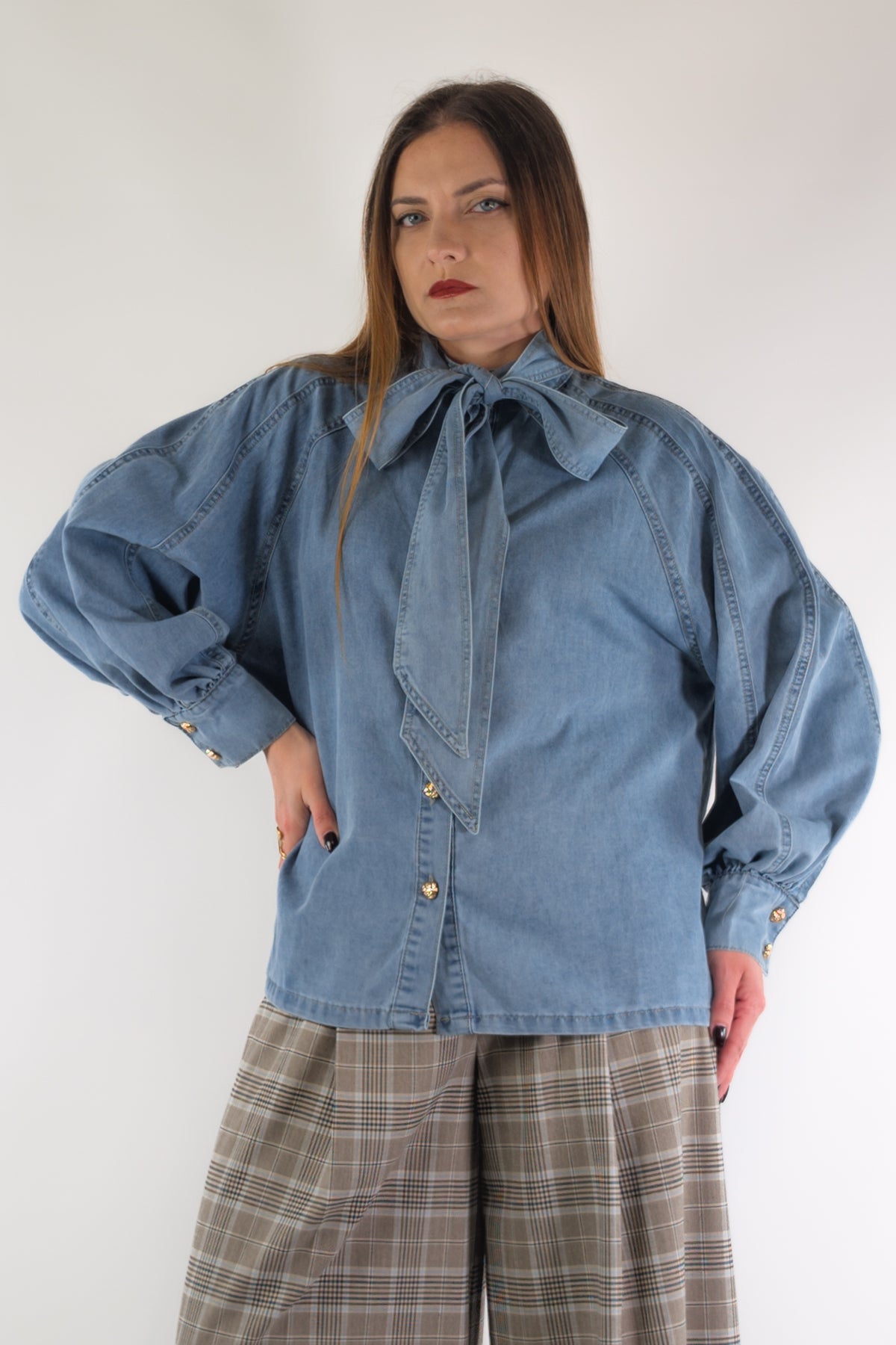 AI26 Susy Mix Camicia YX543 Blu